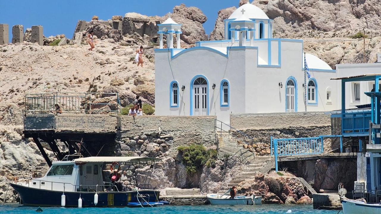 Blu Intenso Boathouse Firopotamos ภายนอก รูปภาพ