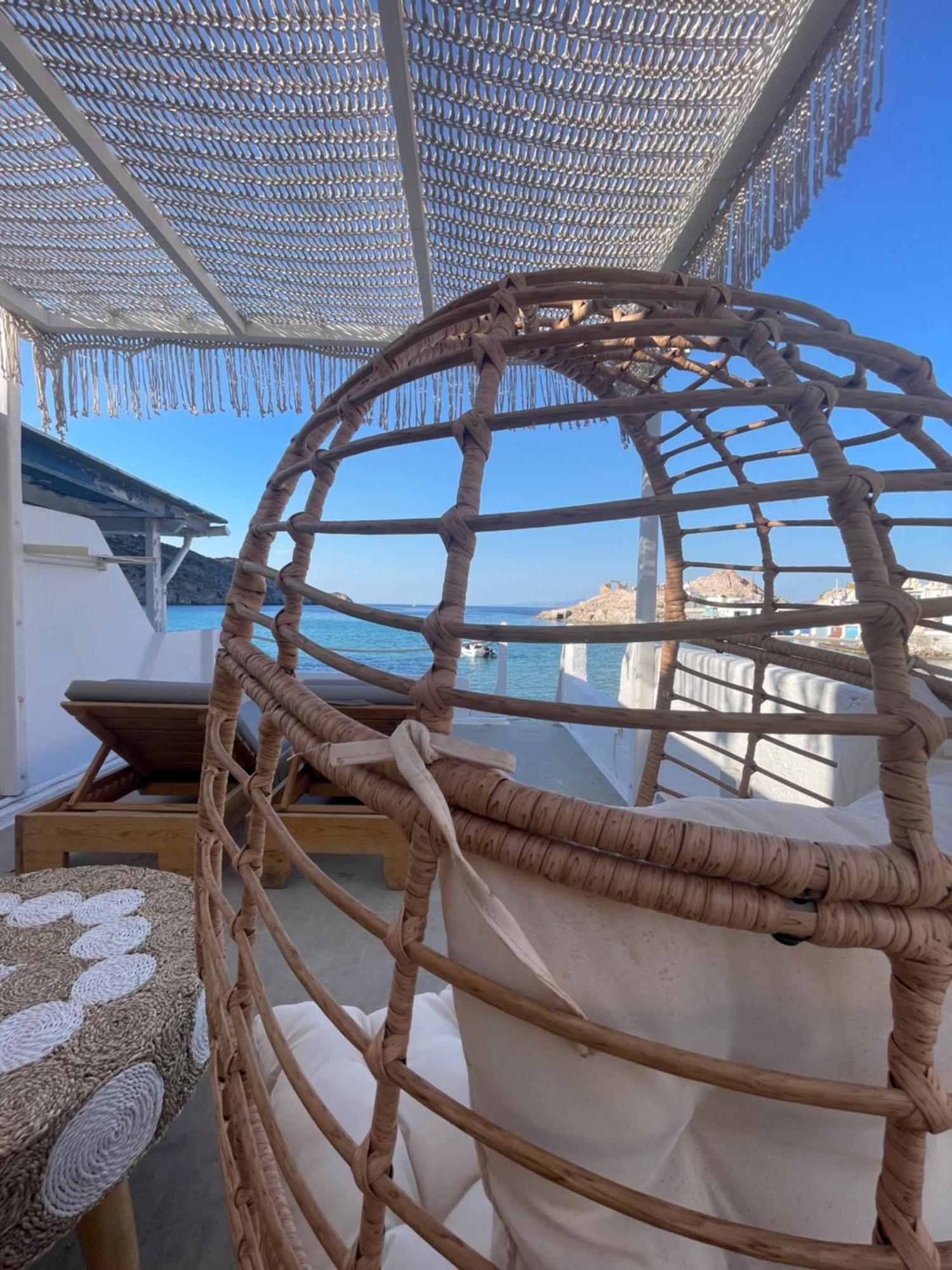 Blu Intenso Boathouse Firopotamos ภายนอก รูปภาพ