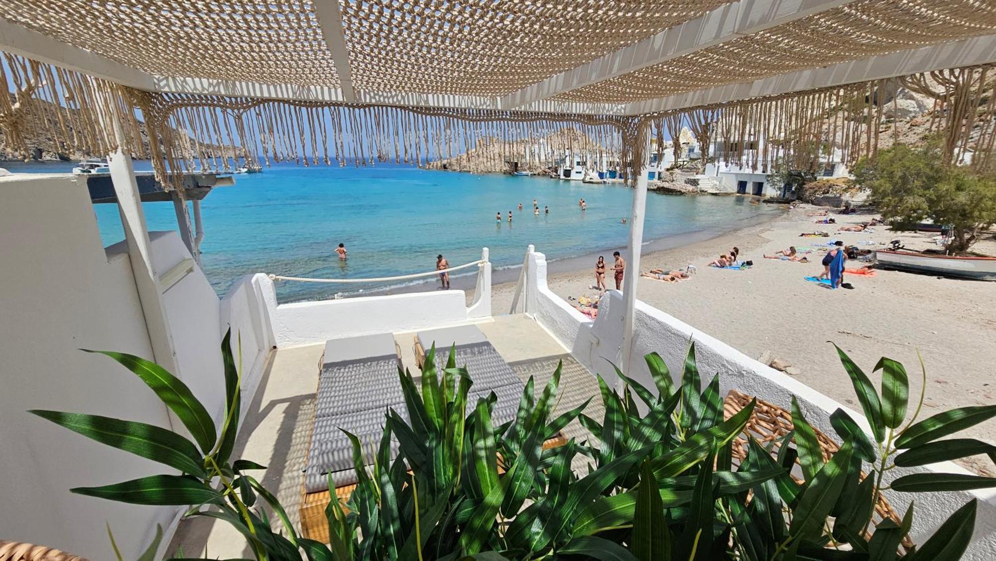 Blu Intenso Boathouse Firopotamos ภายนอก รูปภาพ