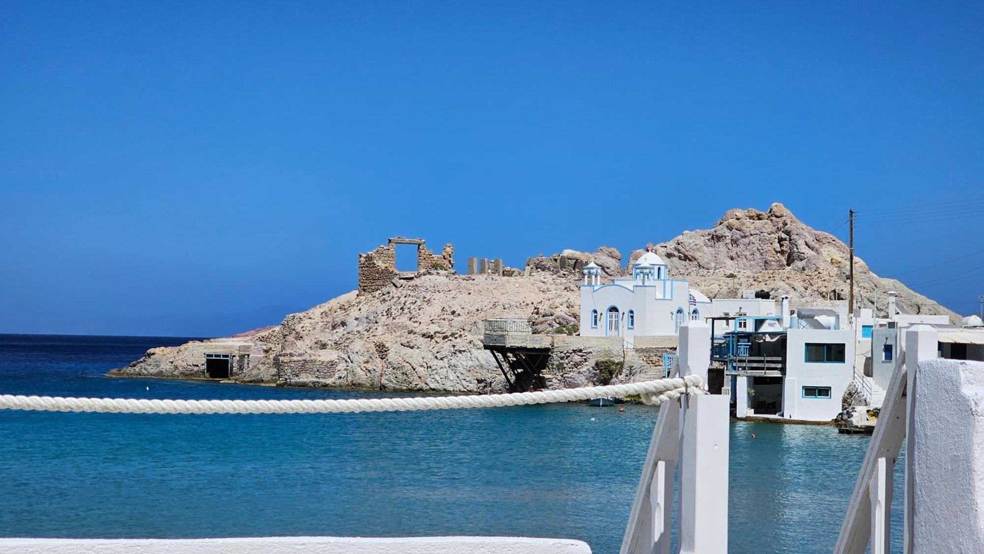 Blu Intenso Boathouse Firopotamos ภายนอก รูปภาพ